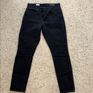 Gap high rise skinny jeans